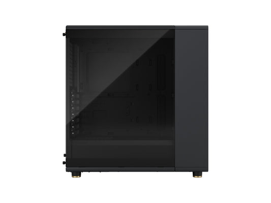Side view of Fractal Design North mid-tower with dark tinted glass panel