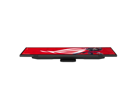 Side profile of Asus ROG Strix XG129C showing slim gaming monitor design