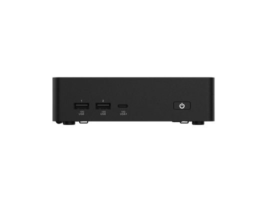 Side angle view of ASUS RNUC16GDKW96C00U R barebone system