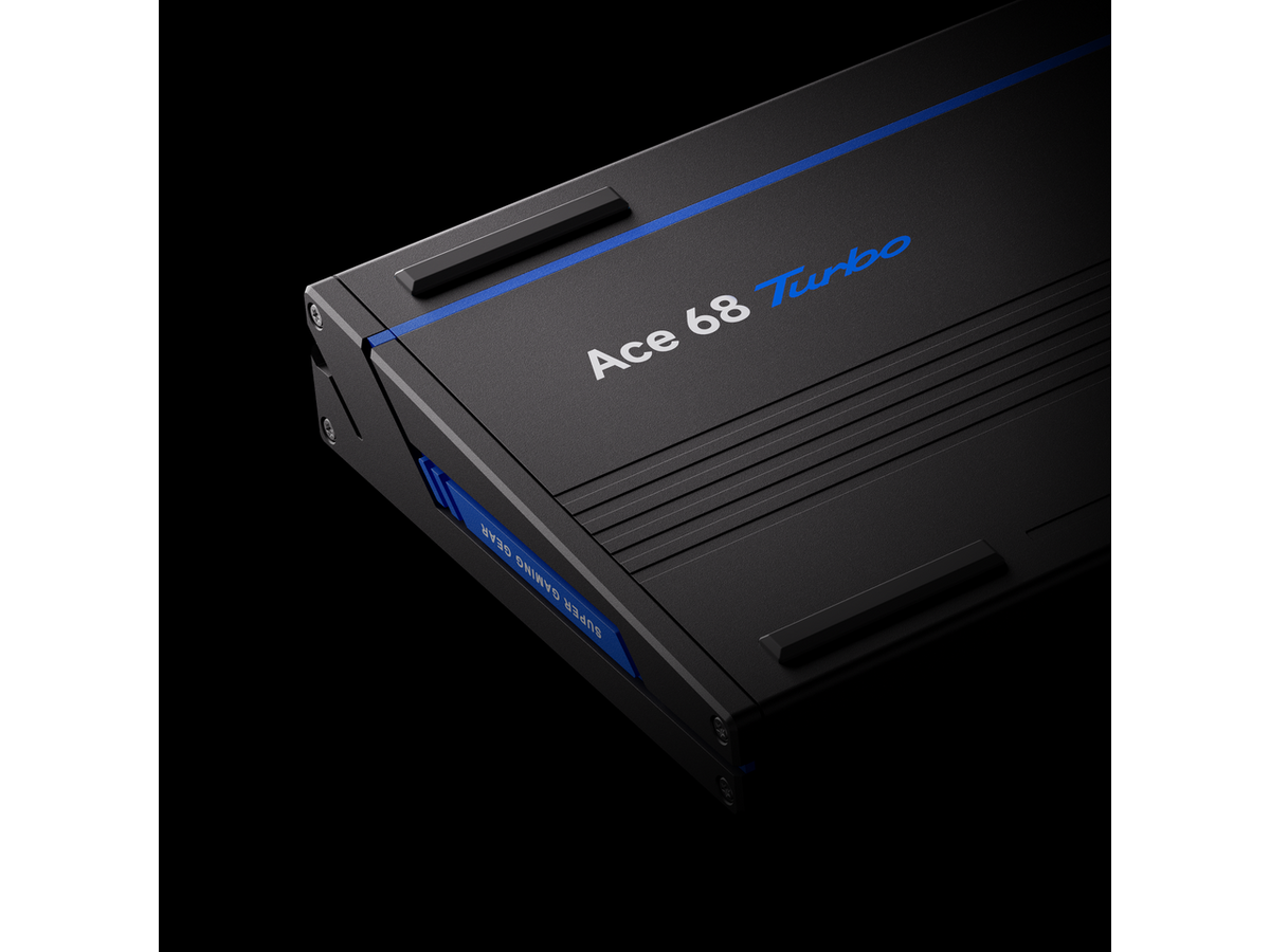 MCHOSE Ace 68 Turbo keyboard RGB lighting view