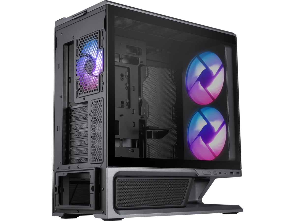 Internal view of the MSI MPG VIXTA 300R AIRFLOW PZ R for component installation