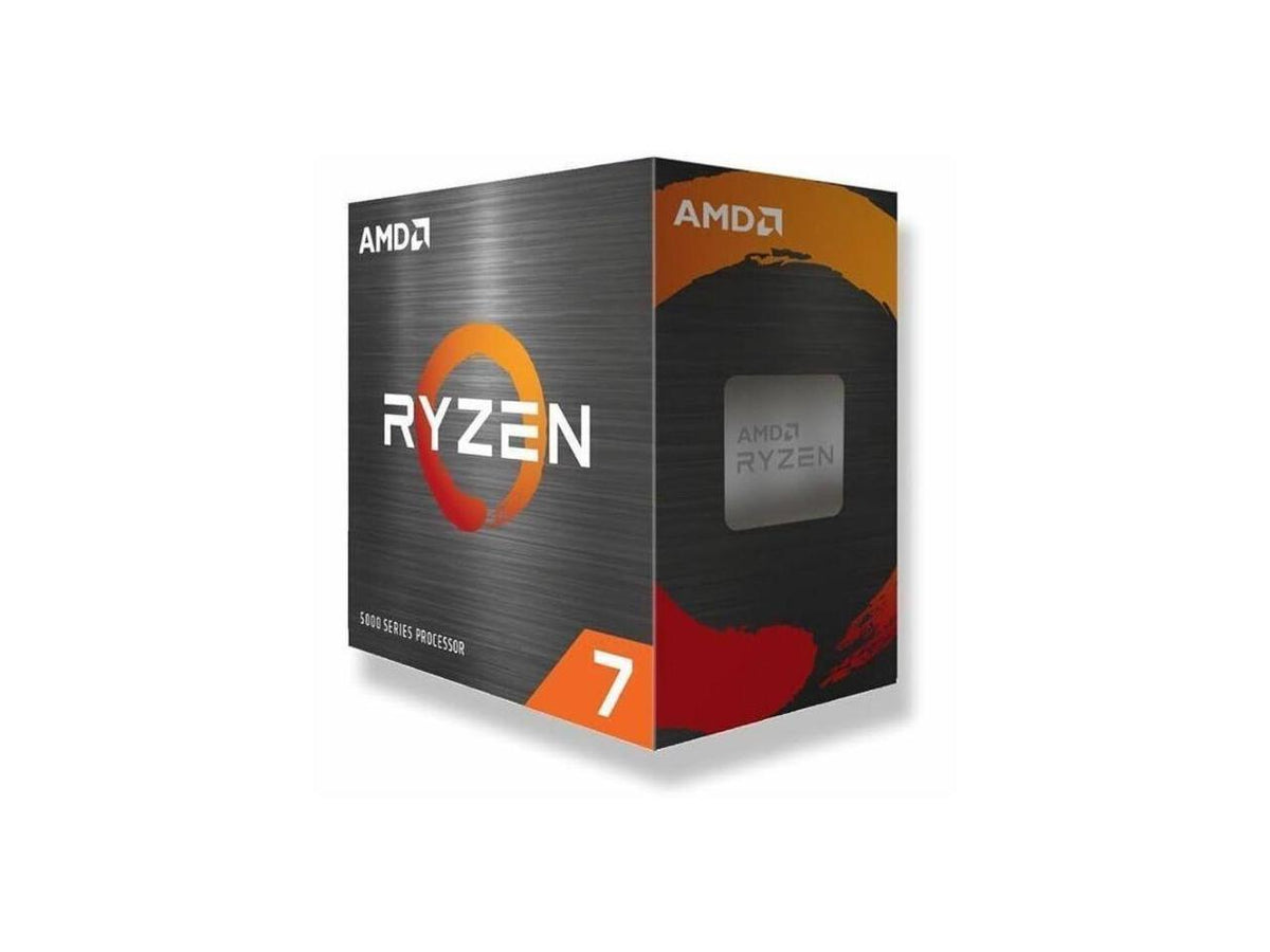 Close-up of the AMD Ryzen 7 5800XT CPU pins and processor contact points