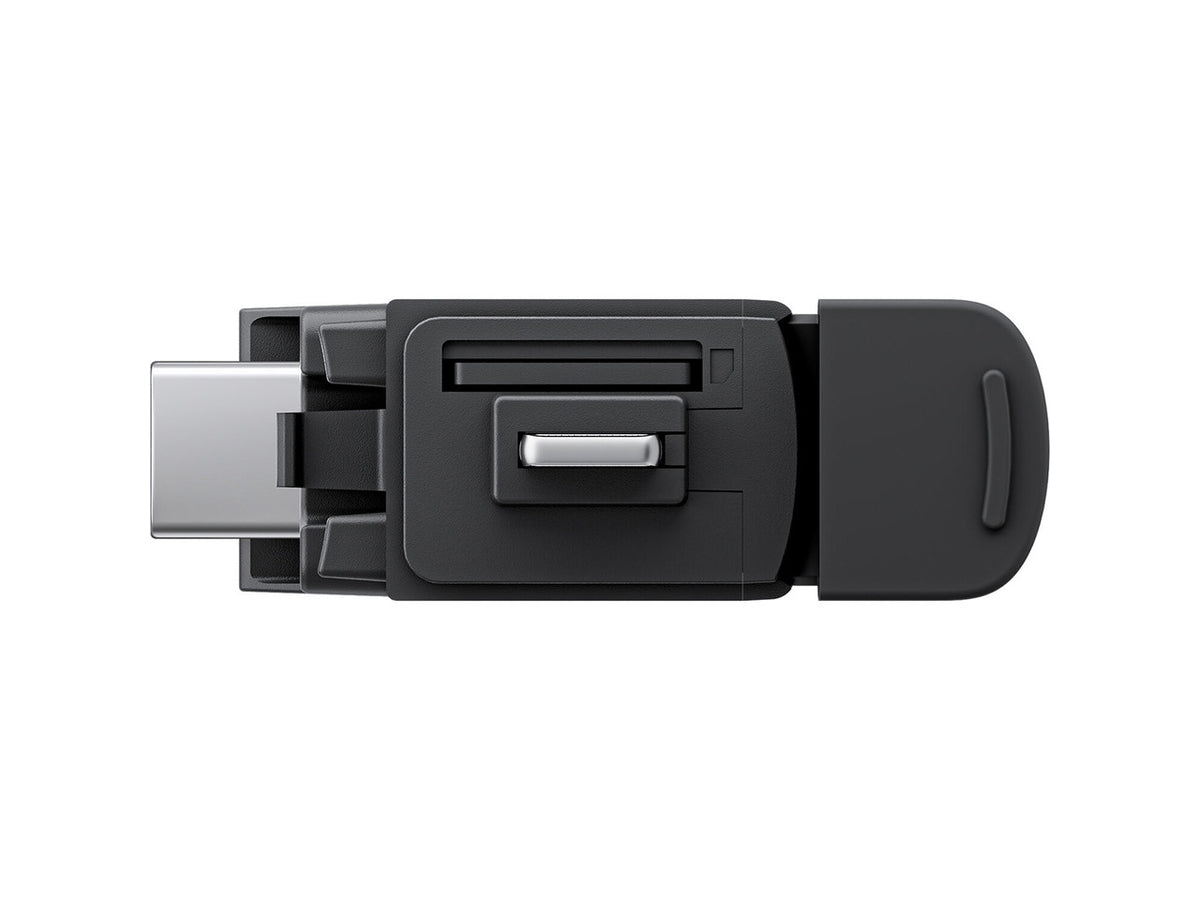 Angled view of Insta360 X4 Quick Reader with official branding