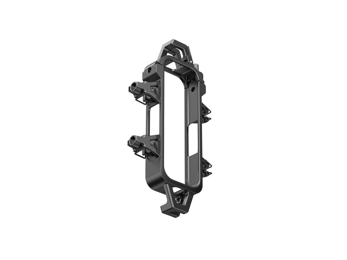 Close-up view of the Insta360 X5 rope mount mounting mechanism