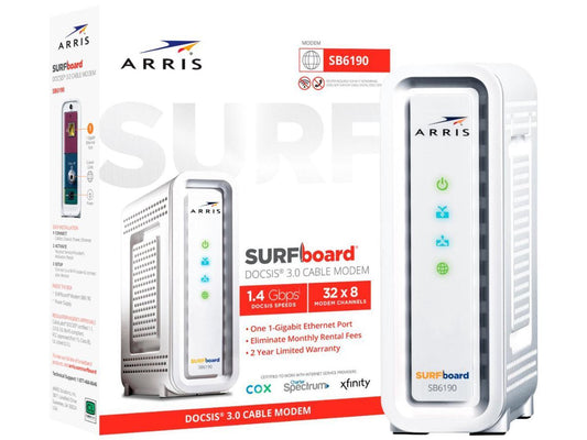 Arris SB6190 SURFboard® DOCSIS® 3.0 Cable Modem