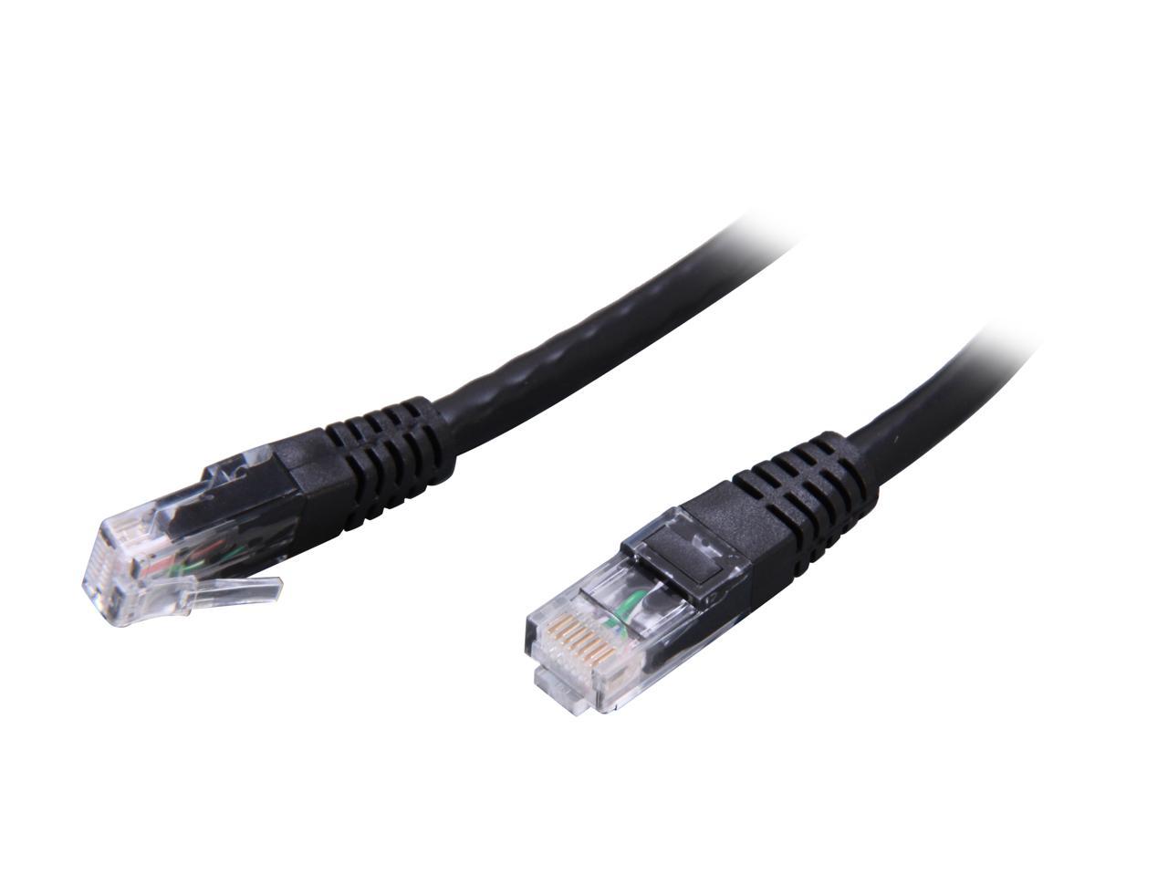 StarTech.com C6PATCH15BK 15 ft. Cat 6 Black Network Cable