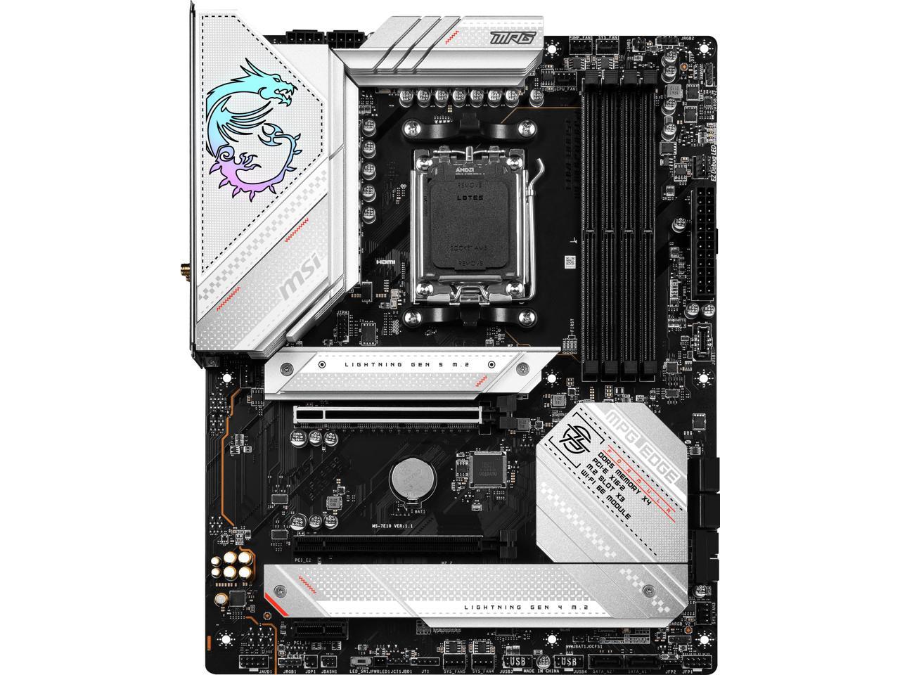 MSI MPG B650 EDGE WIFI AM5 AMD B650 SATA 6Gb/s DDR5 Ryzen 7000 ATX