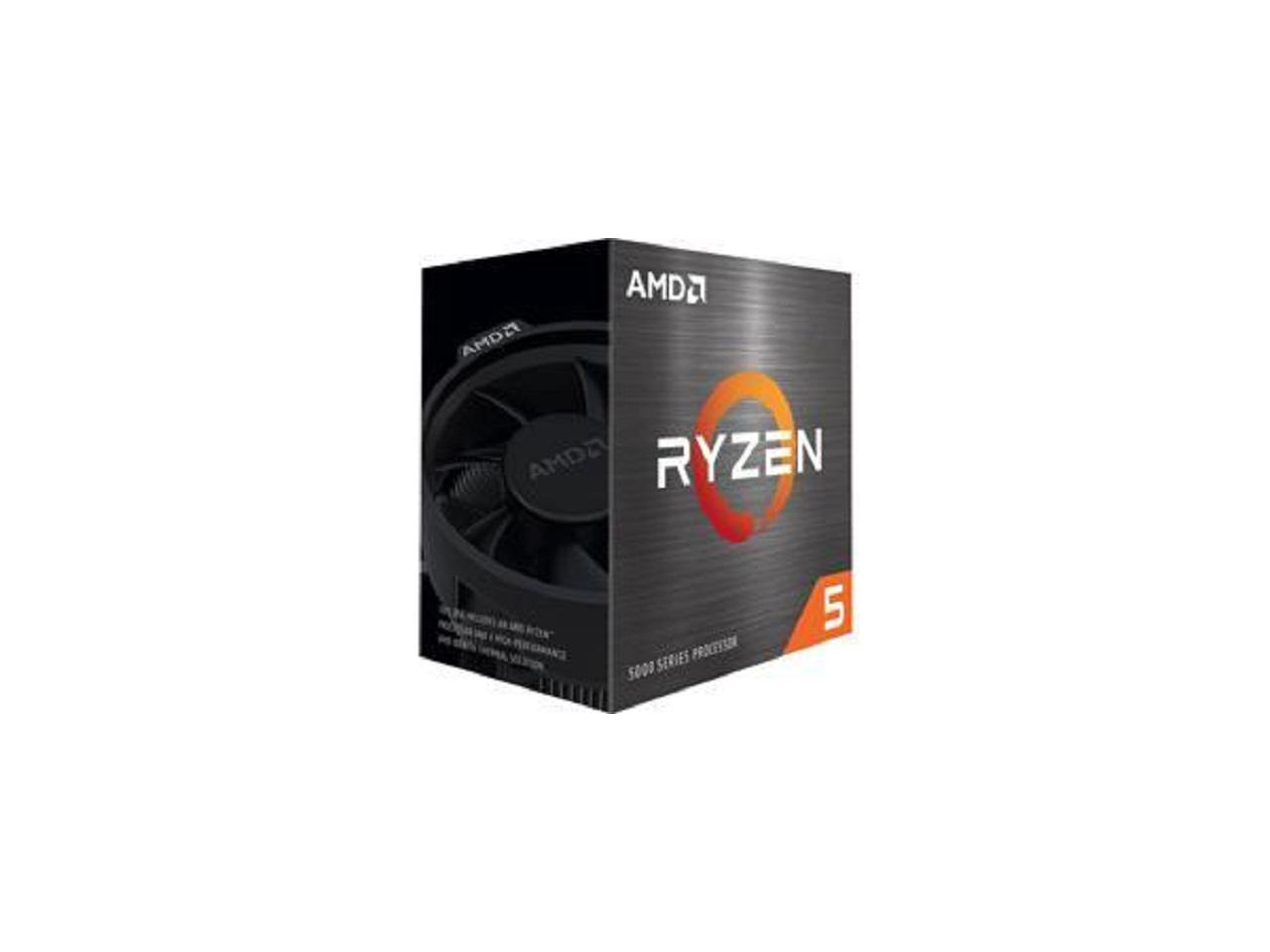 AMD Ryzen 5 5600T - Ryzen 5 5000 Series Vermeer (Zen 3) 6-Core 3.5 GHz - Socket AM4 65W Desktop CPU (100-100001584BOX)