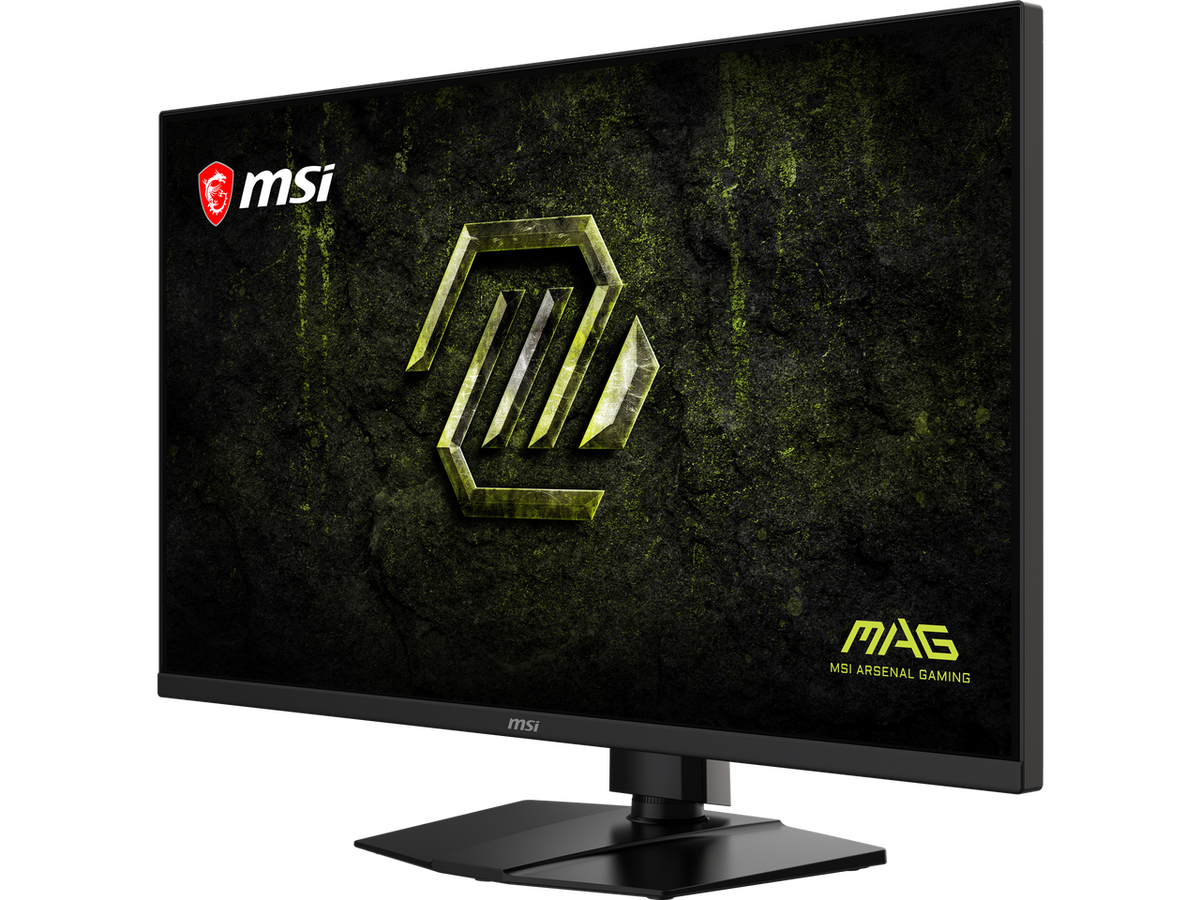 Close up of MSI gaming monitor thin bezel design