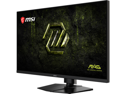 Close up of MSI gaming monitor thin bezel design