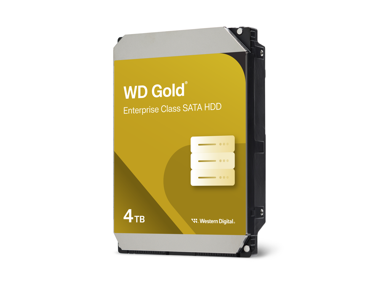 WD Gold WD4004FRYZ 4 TB Hard Drive 3.5" Internal SATA SATA/600