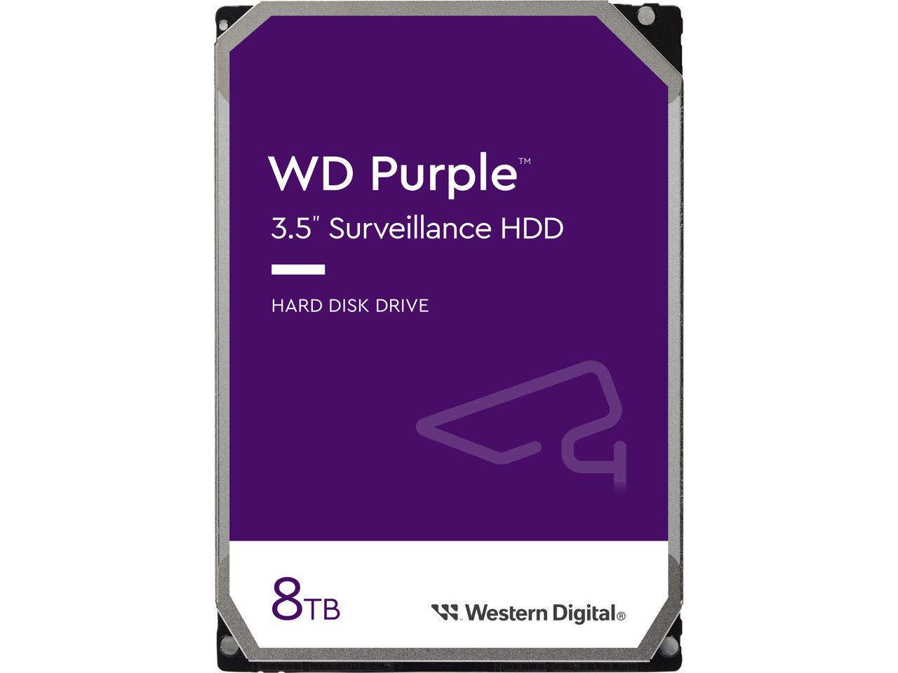 WD WD85PURZ 8TB WD Purple Surveillance Internal Hard Drive HDD - SATA 6 Gb/s