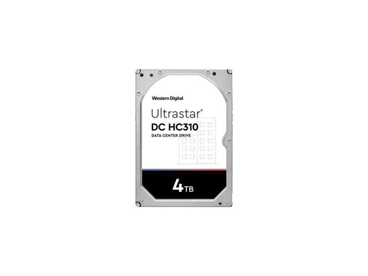 WD Ultrastar DC HC310 4TB 7200 RPM 512e SATA 6Gb/s 3.5-Inch Enterprise