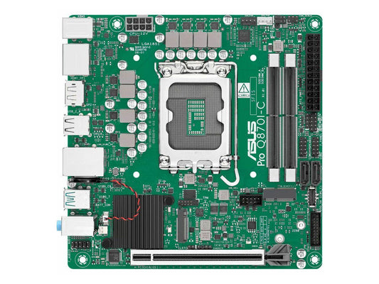 ASUS PRO Q870I-C-CSM Mini-ITX motherboard front view