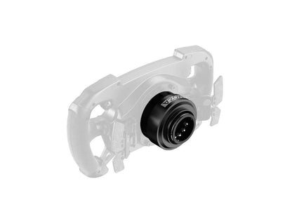 Close up of the MOZA RS07 alloy quick release adapter mechanism