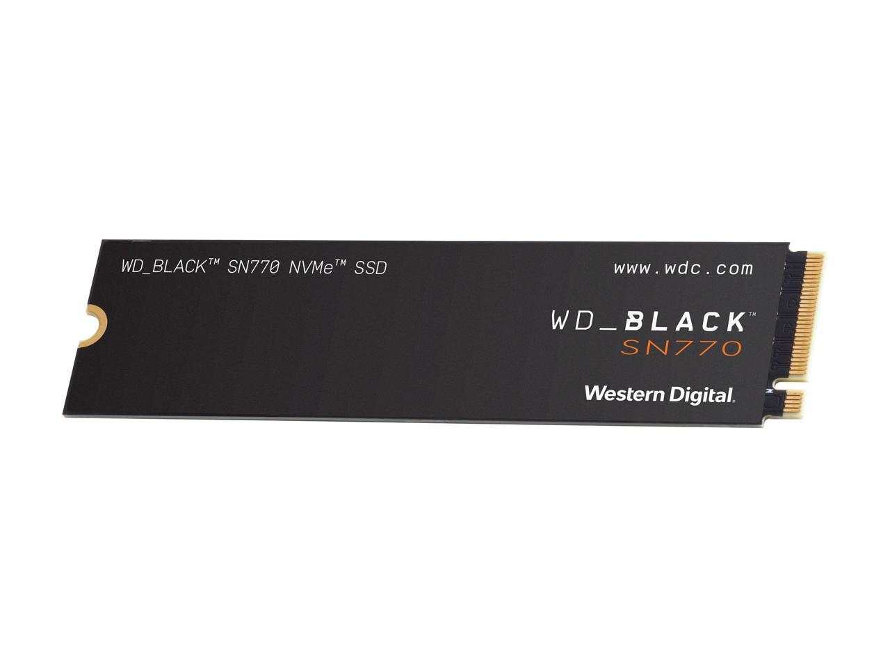 Western Digital WD_BLACK SN770 M.2 2280 1TB PCIe Gen4 16GT/s SSD