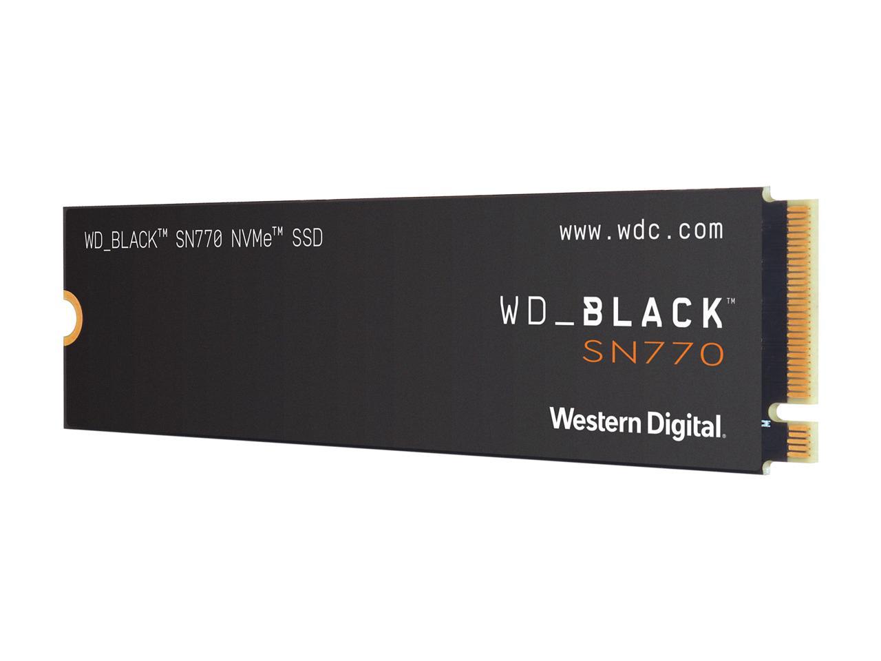 Western Digital WD_BLACK SN770 M.2 2280 1TB PCIe Gen4 16GT/s SSD