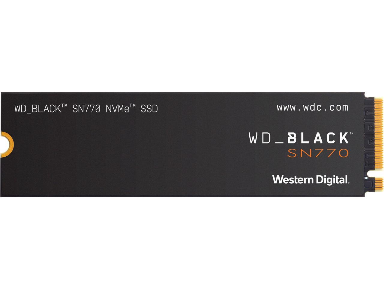 Western Digital WD_BLACK SN770 M.2 2280 1TB PCIe Gen4 16GT/s SSD