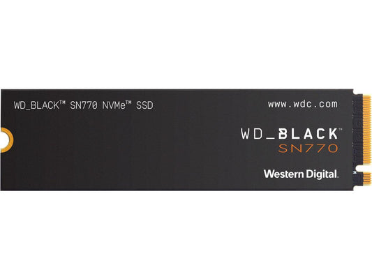 Western Digital WD_BLACK SN770 M.2 2280 1TB PCIe Gen4 16GT/s SSD