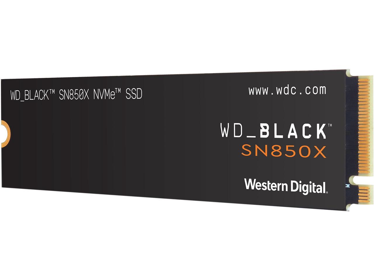 WD_BLACK SN850X NVMe M.2 2280 1TB PCI-Express 4.0 x4 Internal Solid State Drive