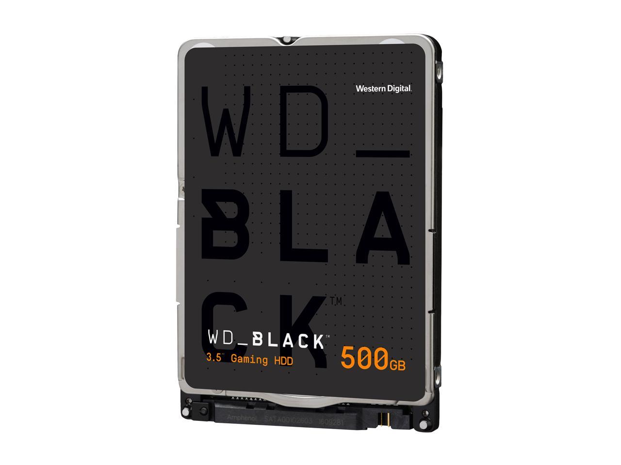 WD Black WD5000LPSX 500GB 7200 RPM 64MB Cache SATA 6.0Gb/s 2.5" Internal