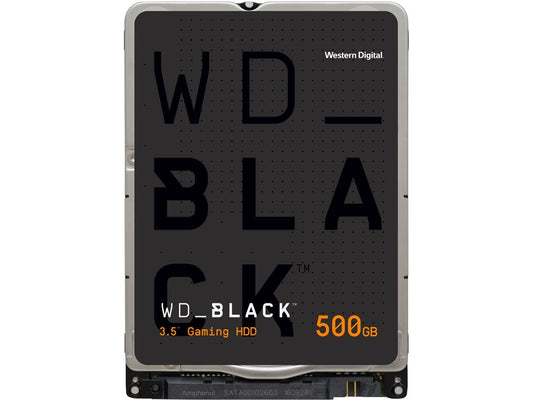 WD Black WD5000LPSX 500GB 7200 RPM 64MB Cache SATA 6.0Gb/s 2.5" Internal