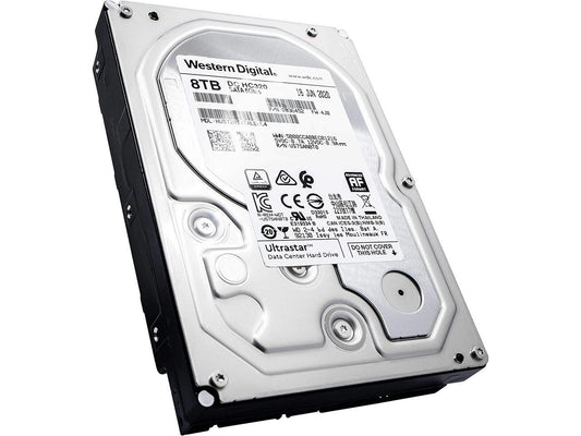 Western Digital Ultrastar DC HC320 0B36404 8TB 7200 RPM 256MB Cache SATA 6.0Gb/s