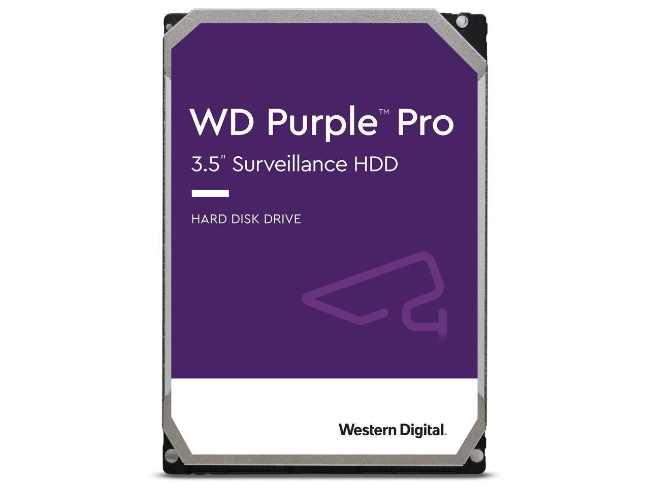 WD Purple Pro WD221PURP 22TB 7200 RPM 512MB Cache SATA 6.0Gb/s 3.5" Internal HD