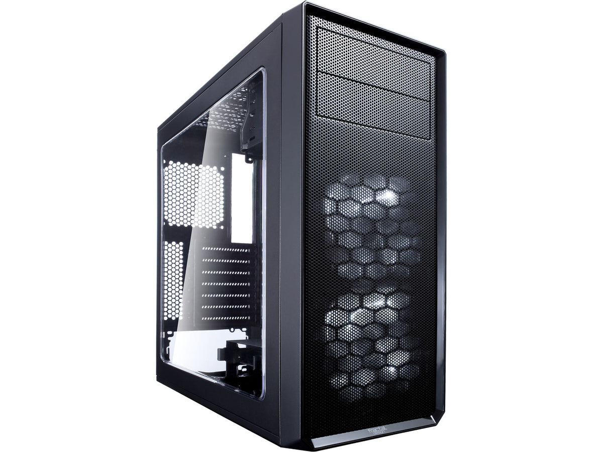 Fractal Design Focus G Black Window ATX Mid Tower case front view