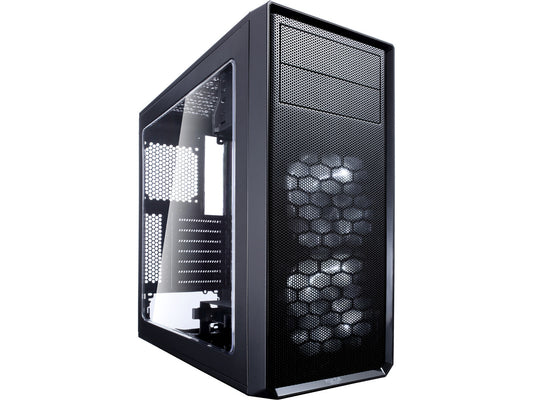 Fractal Design Focus G Black Window ATX Mid Tower case front view