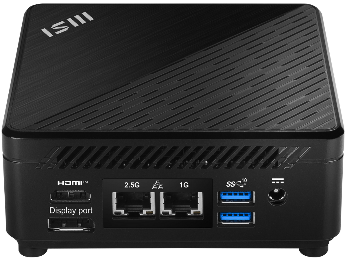 Top-down view of MSI Cubi 5 compact barebone mini PC