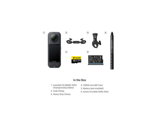 Insta360 X5 Championship Edition inside official retail packaging