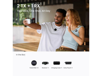 Complete Insta360 MIC PRO01-MCA10 kit contents and accessories