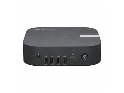 ASUS CHROMEBOX5a SC081UNENT rear view with multiple ports and VESA mount, enterprise ChromeOS mini PC for signage