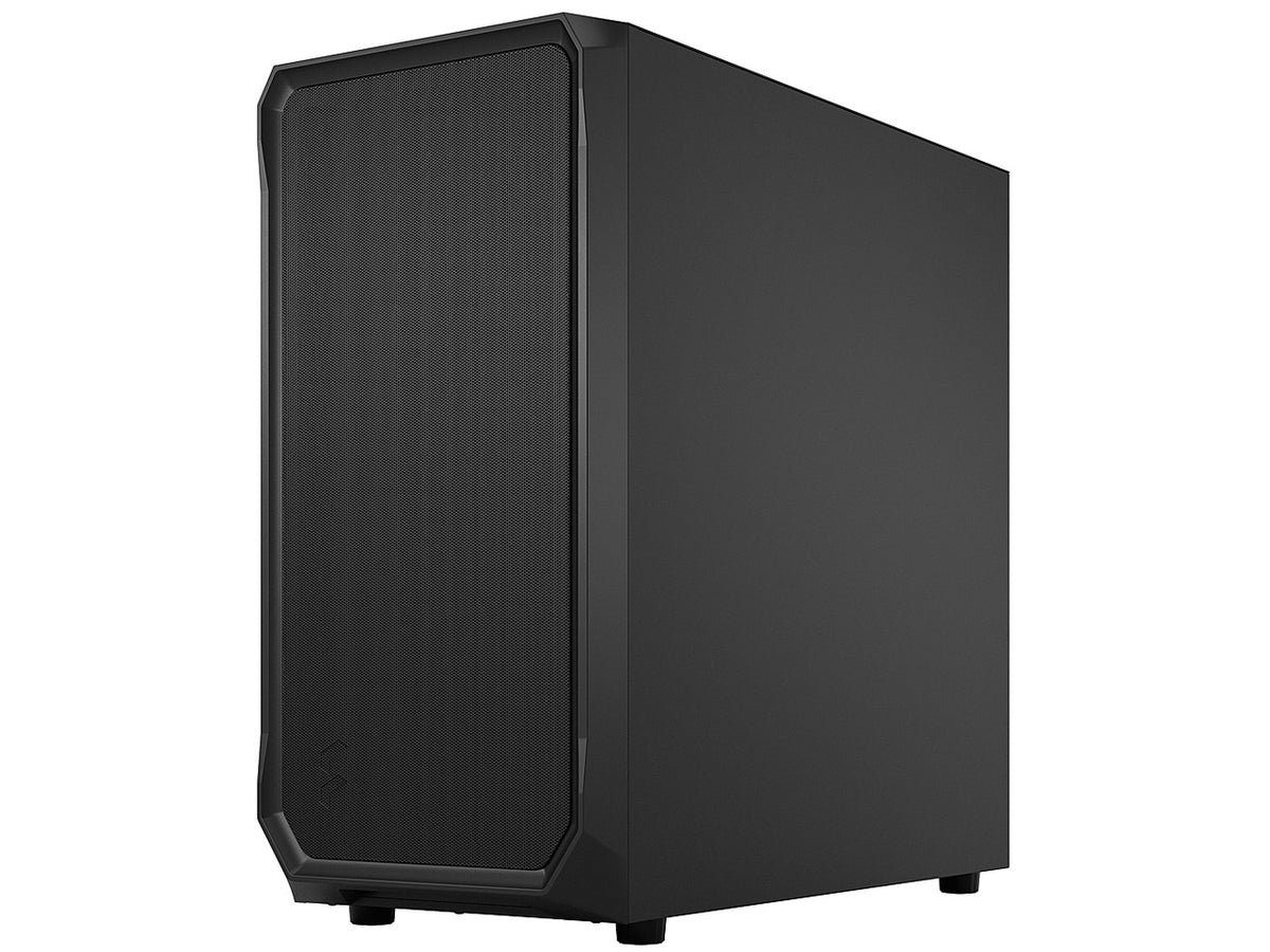 Rear panel and expansion slots of the Fractal Design Focus 2 case