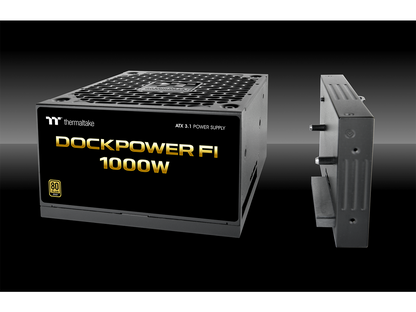 Connector panel view of Thermaltake 1000W power supply
