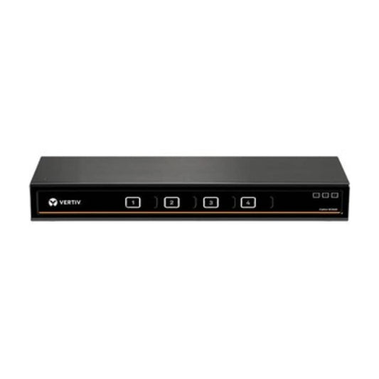 Vertiv Cybex SC800 Secure KVM| 4 Port Universal DP/H Single Display CAC PP4.0