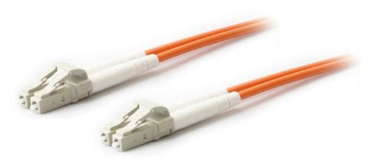 AddOn 5m Multi-Mode Fiber (MMF) Duplex LC/LC OM1 Orange Patch Cable