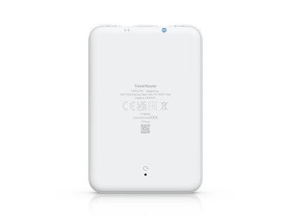 Detailed ports view of the Ubiquiti UniFi Travel Router UTR