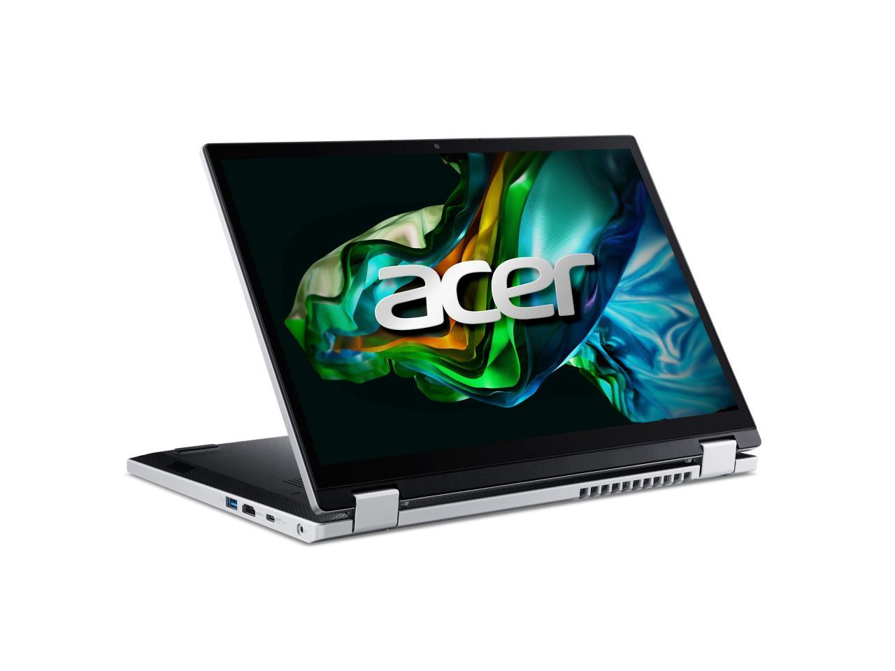 Acer Aspire 3 Spin 14 Intel Core i3-N305 8GB Memory 256 GB PCIe SSD Intel UHD Graphics 14" Touchscreen 1920 x 1080 Convertible 2-in-1 Laptop Windows 11 in S mode A3SP14-31PT-38YA