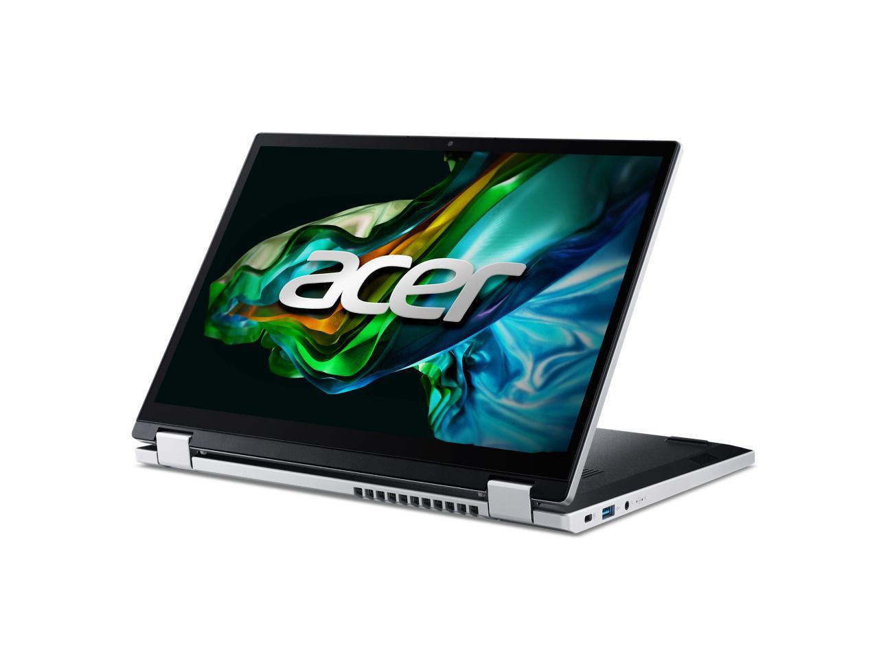 Acer Aspire 3 Spin 14 Intel Core i3-N305 8GB Memory 256 GB PCIe SSD Intel UHD Graphics 14" Touchscreen 1920 x 1080 Convertible 2-in-1 Laptop Windows 11 in S mode A3SP14-31PT-38YA