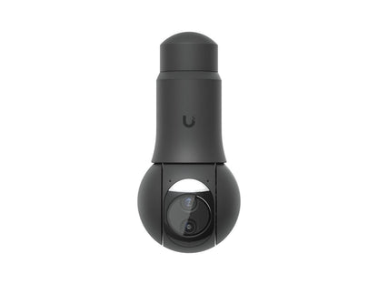 Ubiquiti UVC-G6-PTZ-B professional black PTZ security camera angled front view