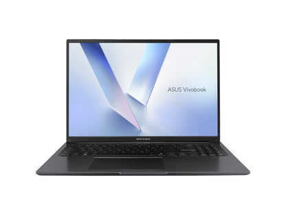 ASUS Vivobook 16 side profile showing ports and slim design