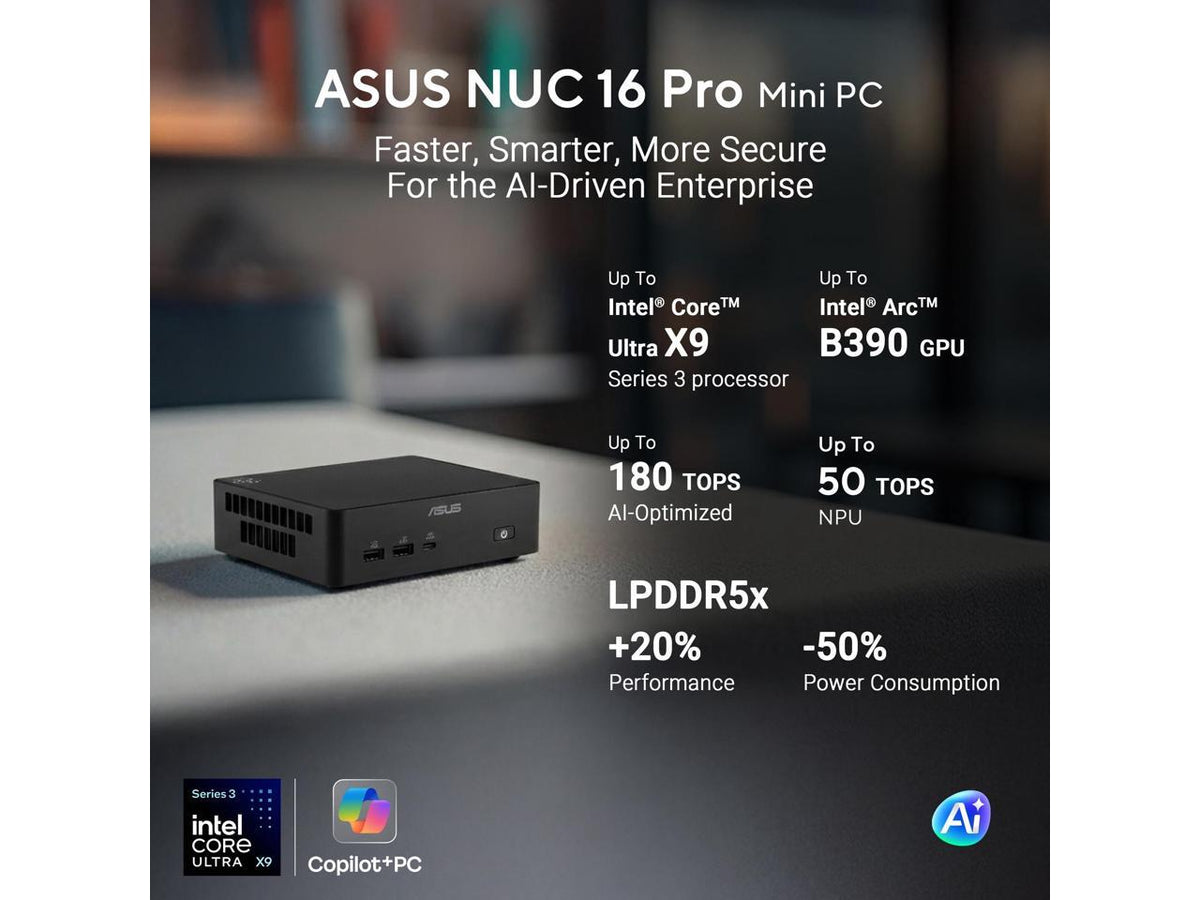 Side profile of ASUS BRBN R highlighting lightweight chassis, adaptive cooling vents and port layout