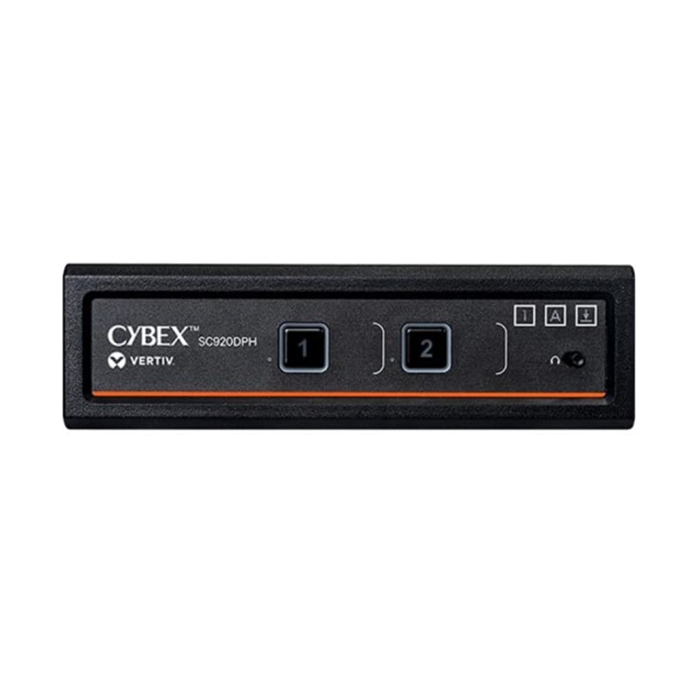 Vertiv Cybex SC900 Secure KVM | Dual Head | 2 Port Universal DisplayPort | NIAP