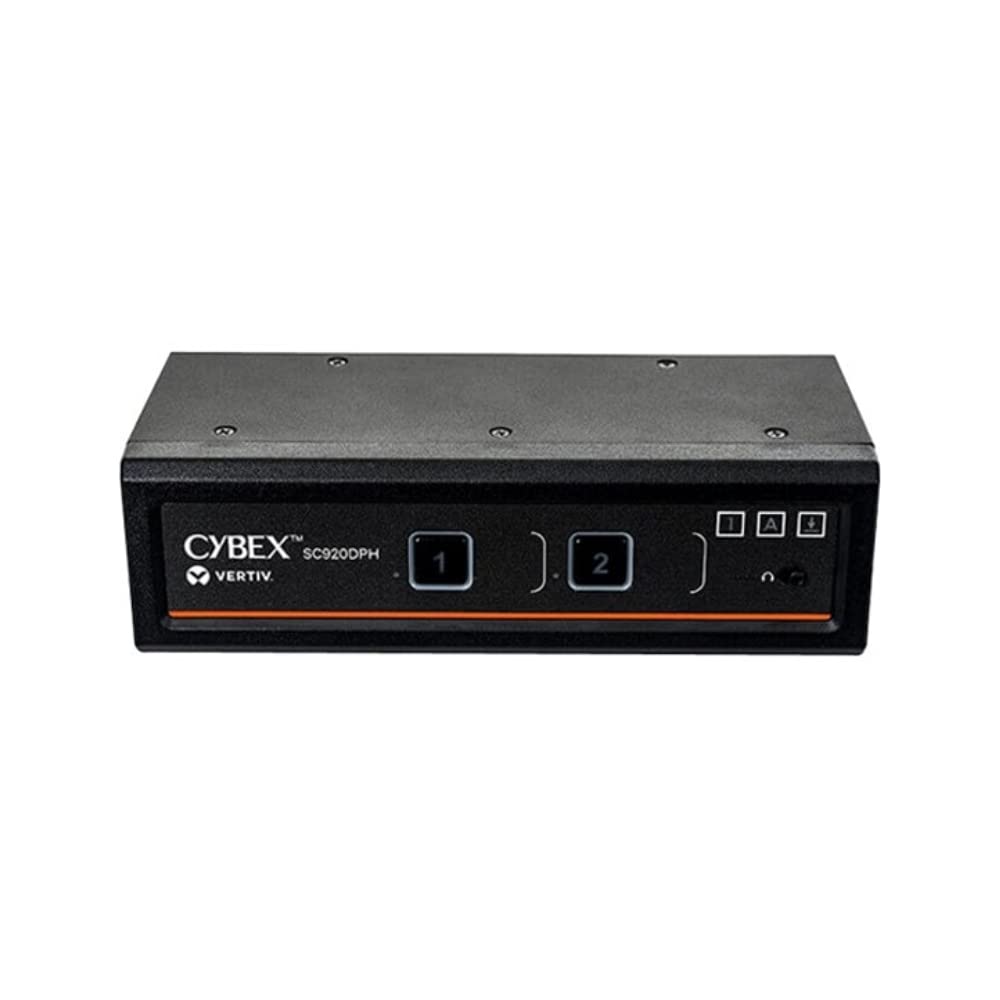 Vertiv Cybex SC900 Secure KVM | Dual Head | 2 Port Universal DisplayPort | NIAP