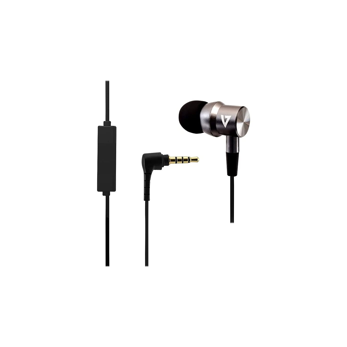 ALUM STEREO EARBUDS INLINE MIC