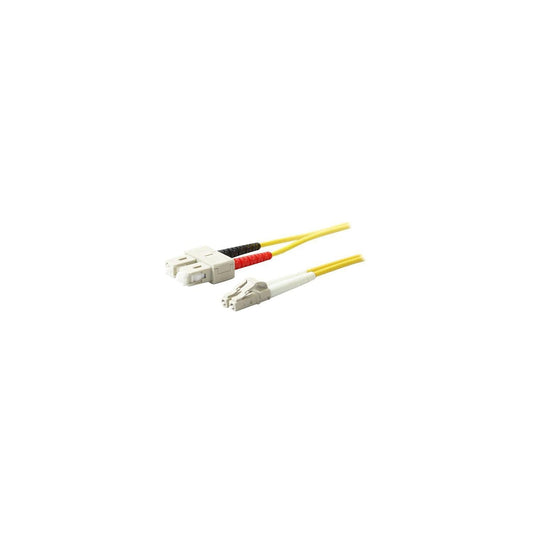 AddOn 3m Single-Mode Fiber (SMF) Duplex SC/LC OS1 Yellow Patch Cable