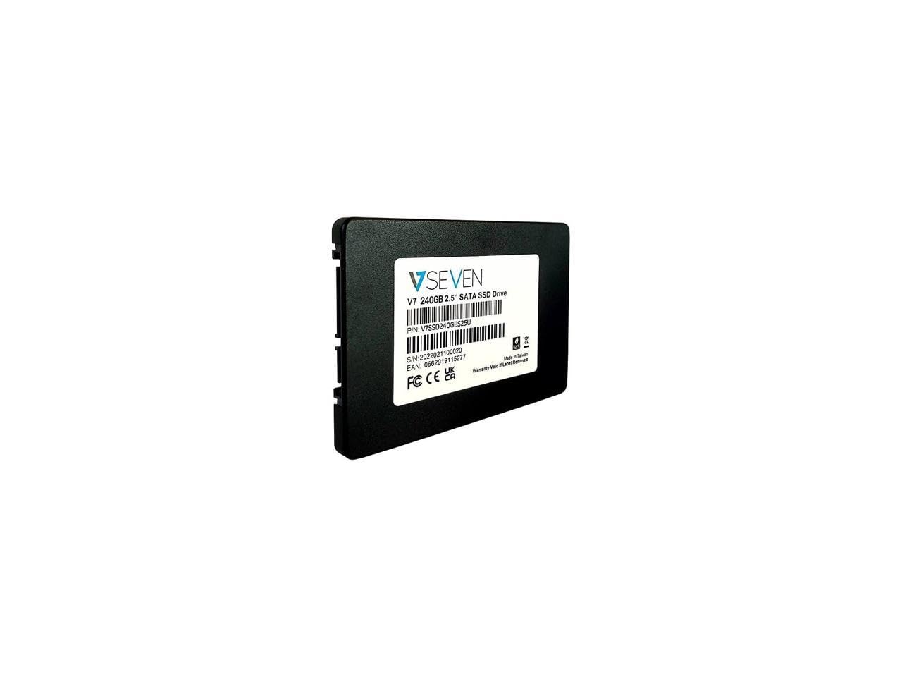 V7 V7SSD240GBS25U 240GB 2.5" SATA Internal Solid State Drive