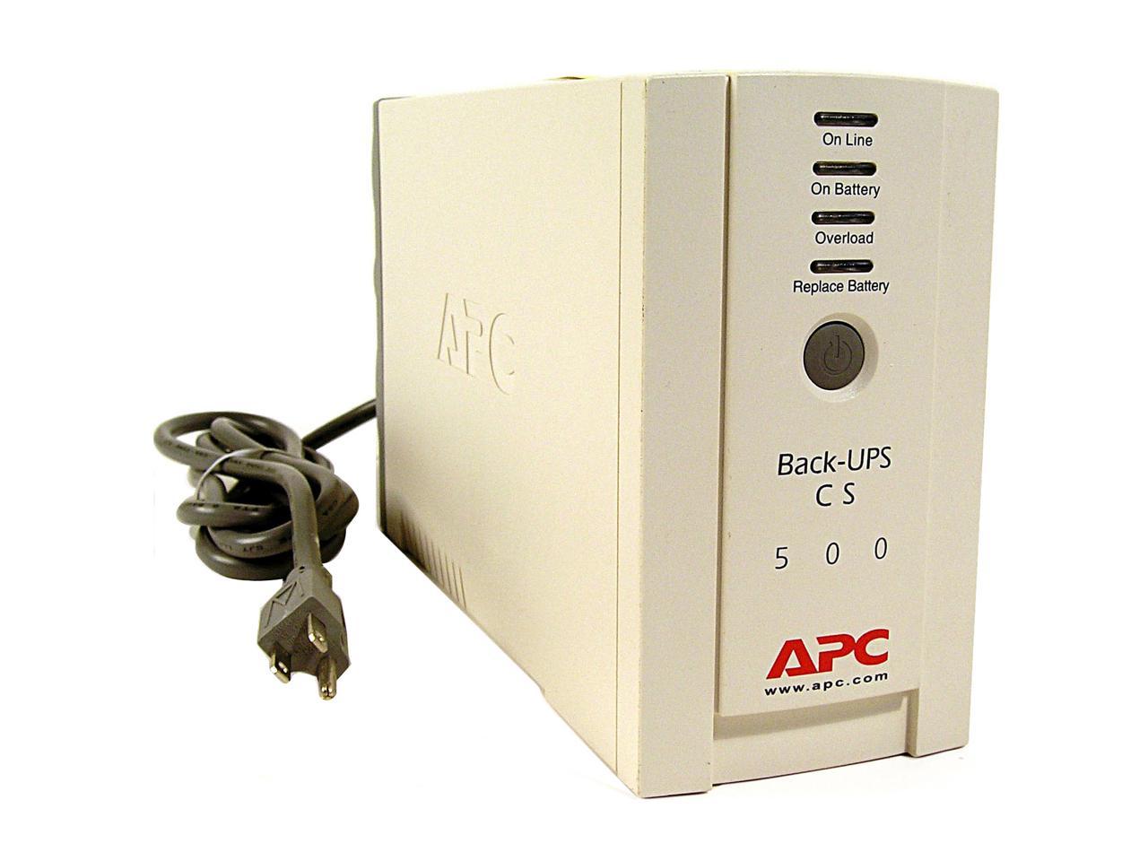 APC Back-UPS BK500 500 VA 300 Watts 6 Outlets UPS